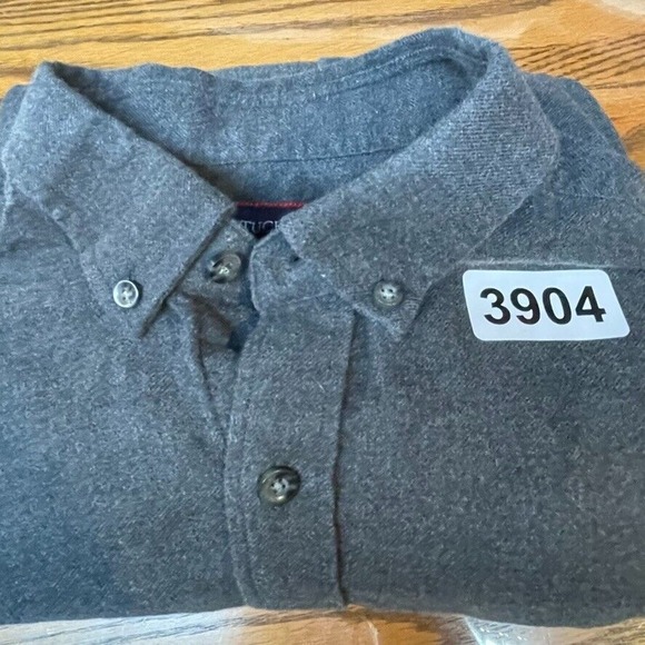 Untuckit Shirt Mens Large Gray Costanti Button Down Casual Preppy Long Sleeve - Picture 10 of 10